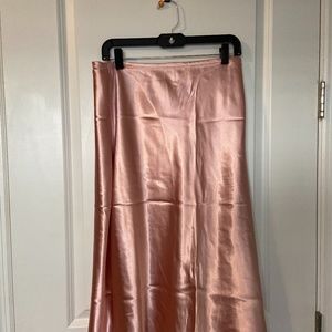 LC LAUREN CONRAD PINK Slip Skirt
